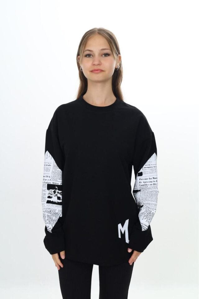 Genc modasına tarz kattık unisex swet cocuk genç